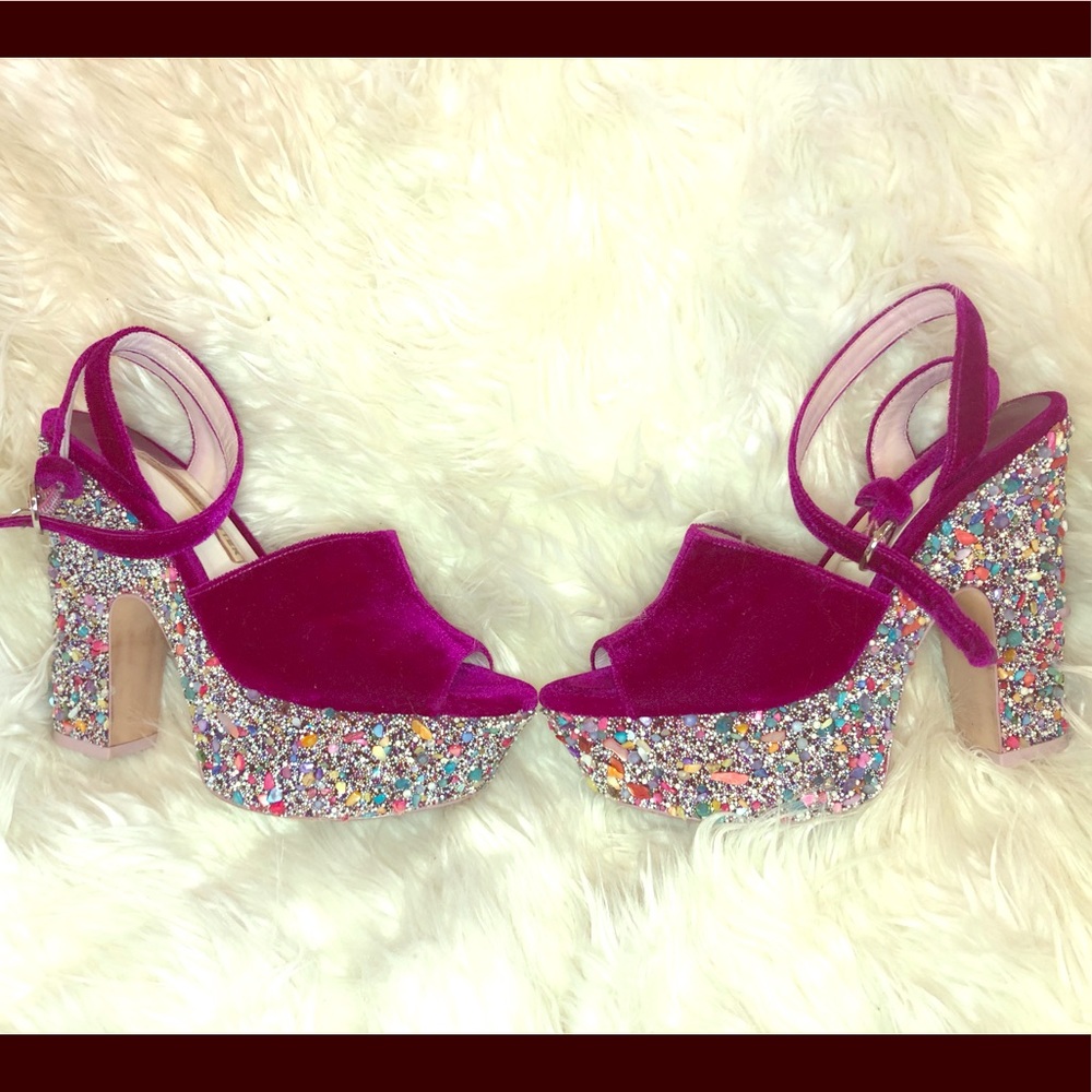 Havisham Embellished Platform Sandals